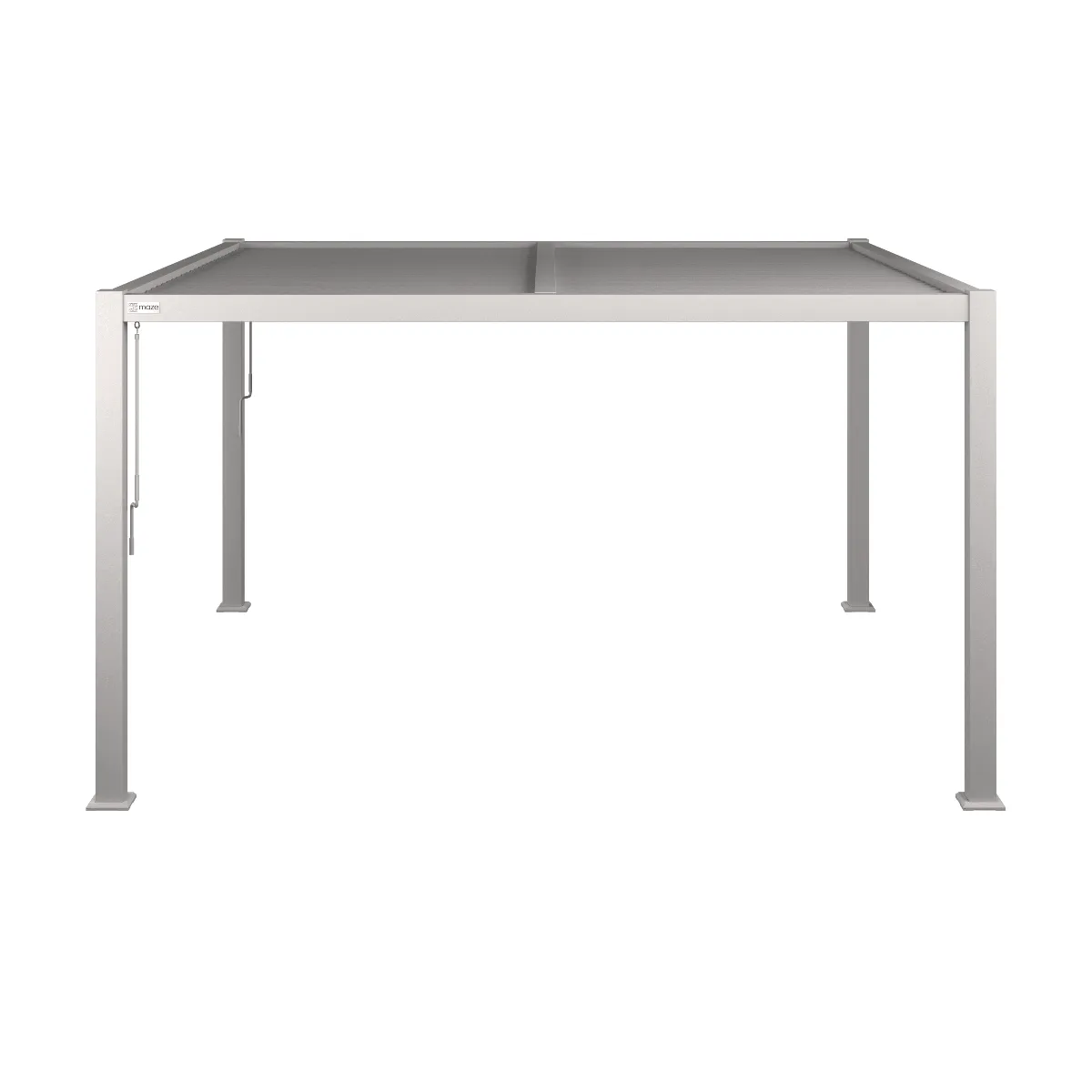 Maze Como Pergola Aluminium Square 4Mx4M Frame Only