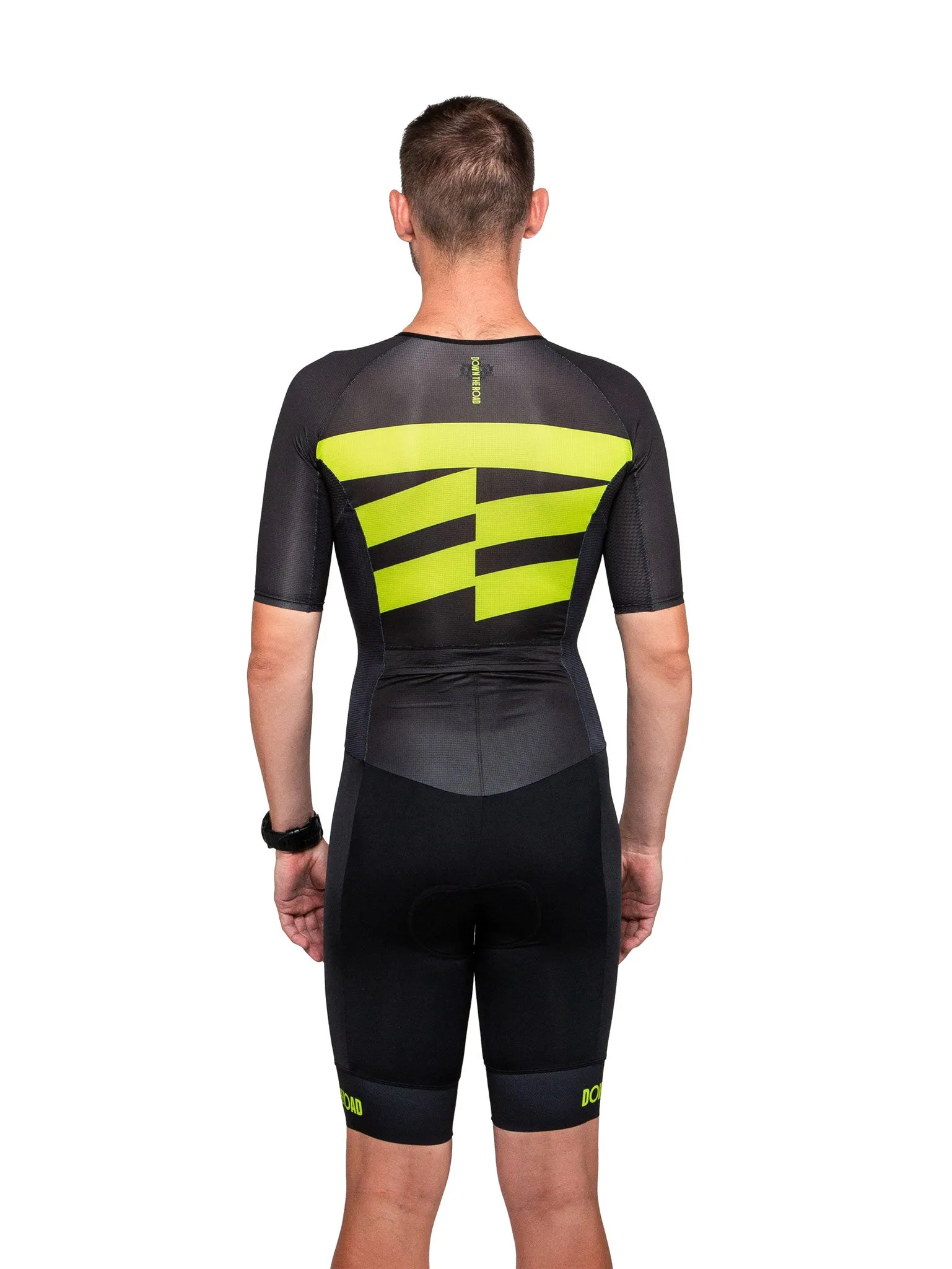Men's Breakaway Trisuit -  Neon Green