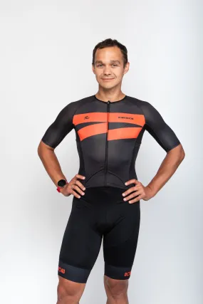 Men's Breakaway Trisuit -  Neon Orange