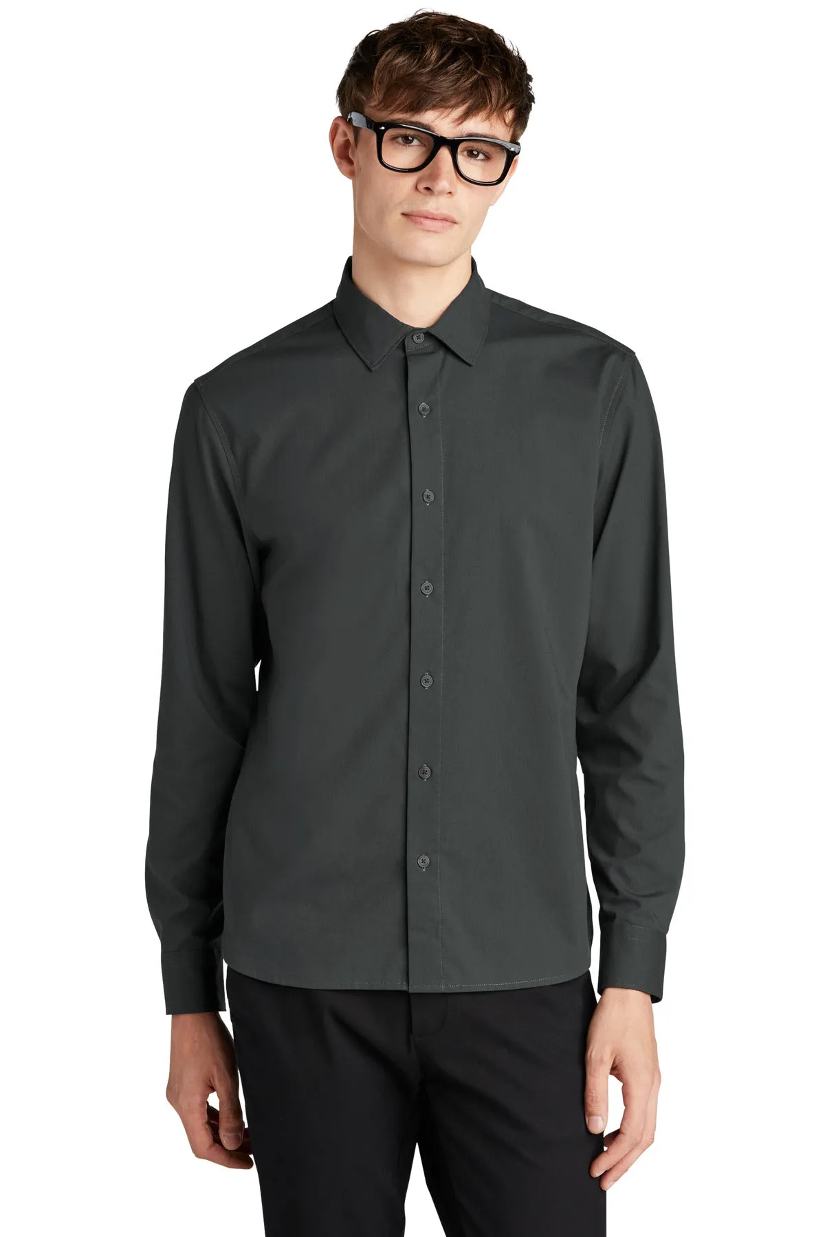 Mercer Mettle™ Long Sleeve Stretch Woven Shirt MM2000