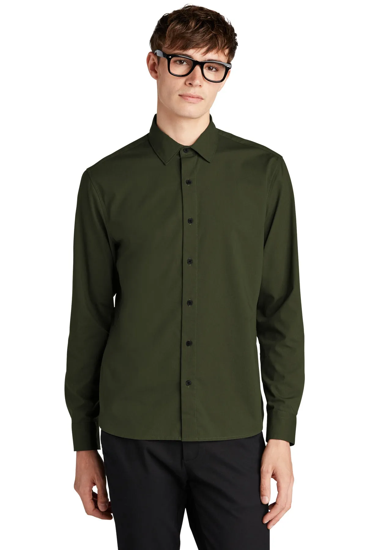Mercer Mettle™ Long Sleeve Stretch Woven Shirt MM2000