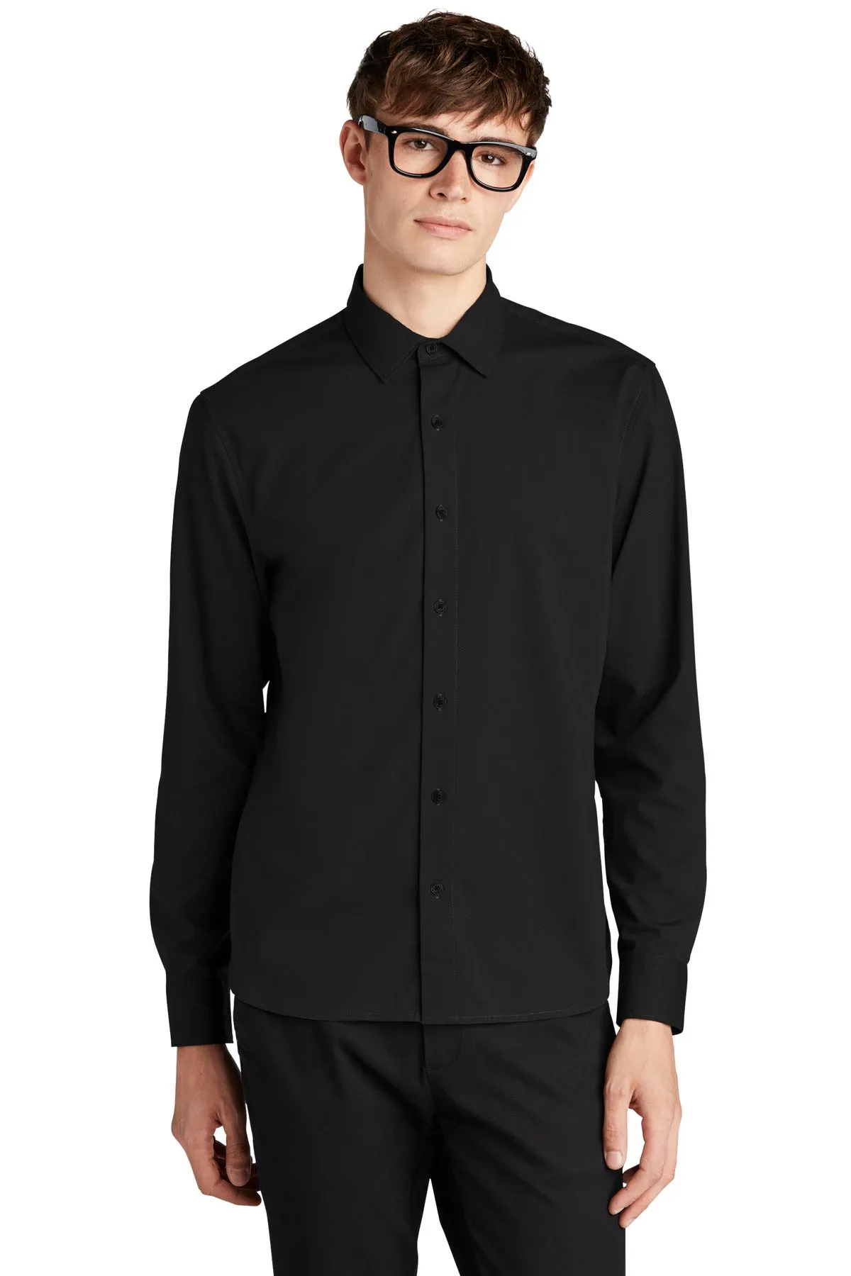 Mercer Mettle™ Long Sleeve Stretch Woven Shirt MM2000