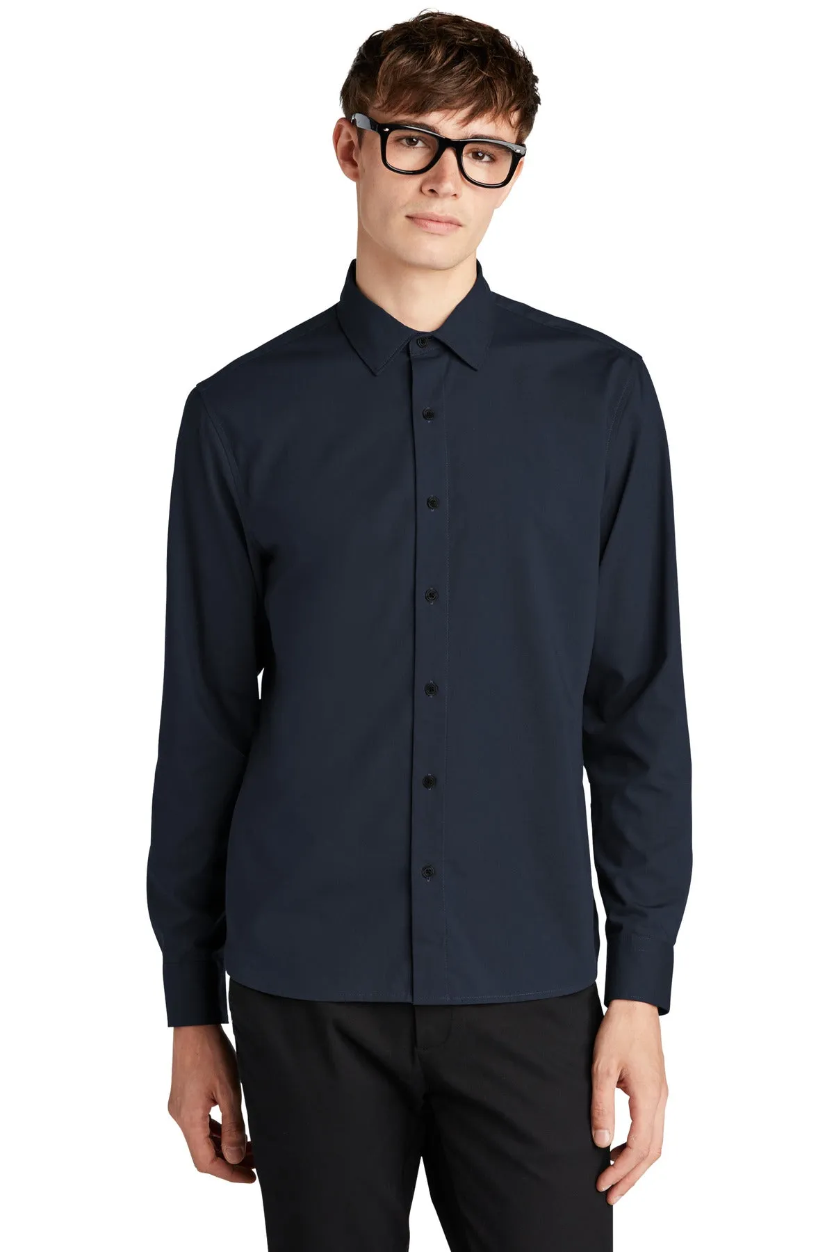 Mercer Mettle™ Long Sleeve Stretch Woven Shirt MM2000