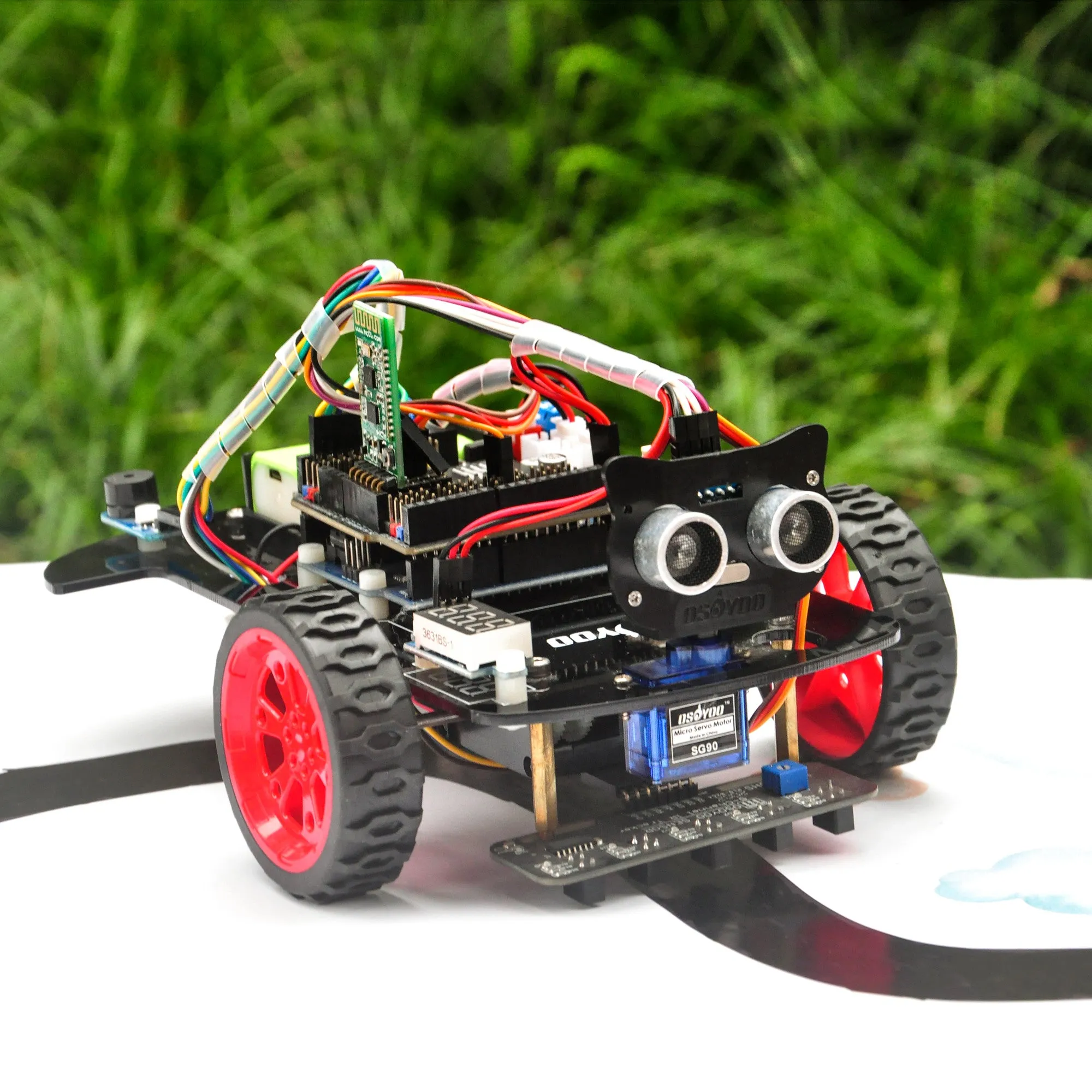 Model 3 Robot Car for Arduino Free Shipping to Europe,USA,Japan