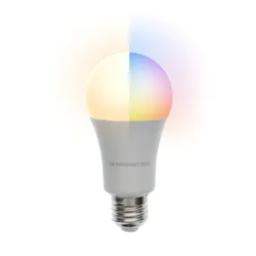 Monster Illuminessence Multi-Color and Warm White LED Light Bulb