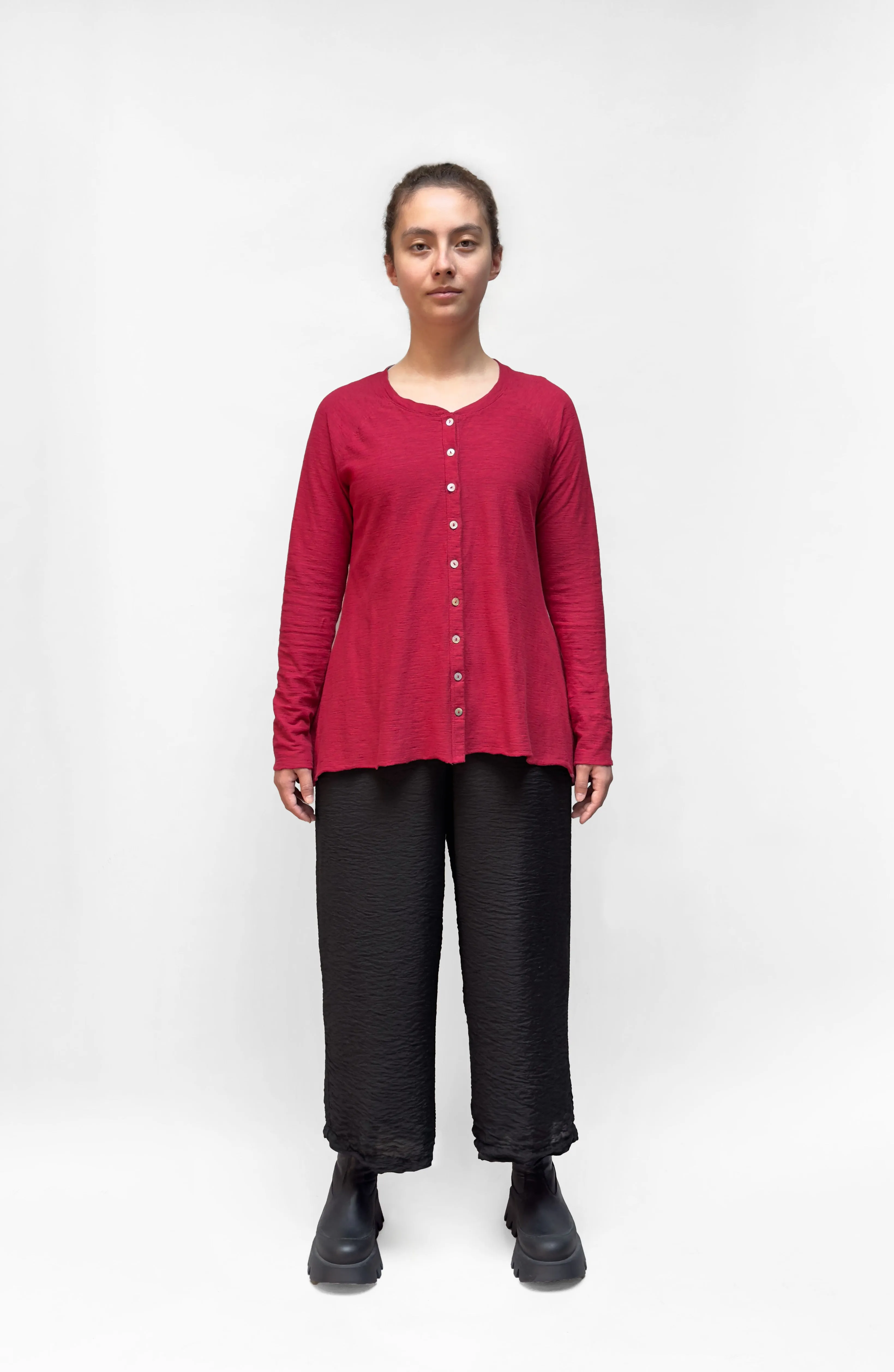 MOTION Long Sleeve Swing Cardigan in Various Colours