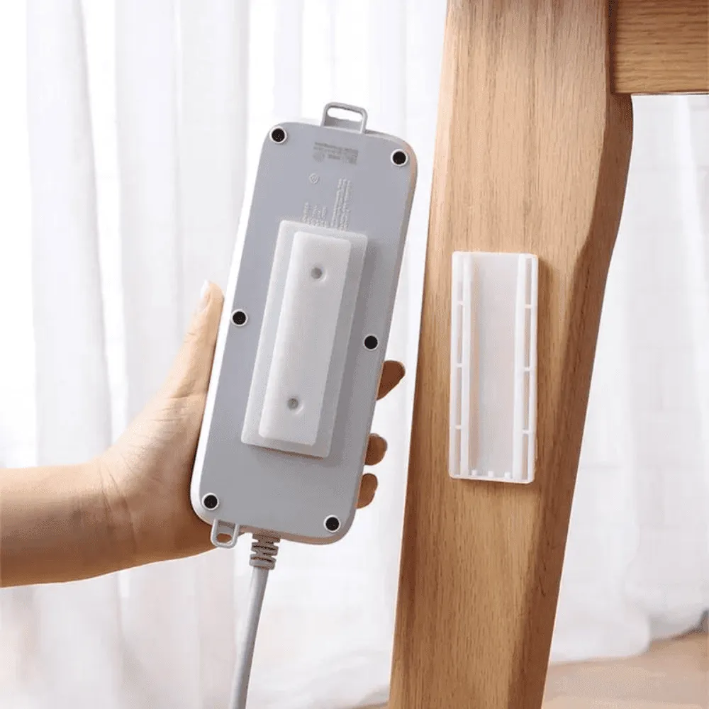 Multipurpose Self Adhesive Socket Holder (Pack Of 4)