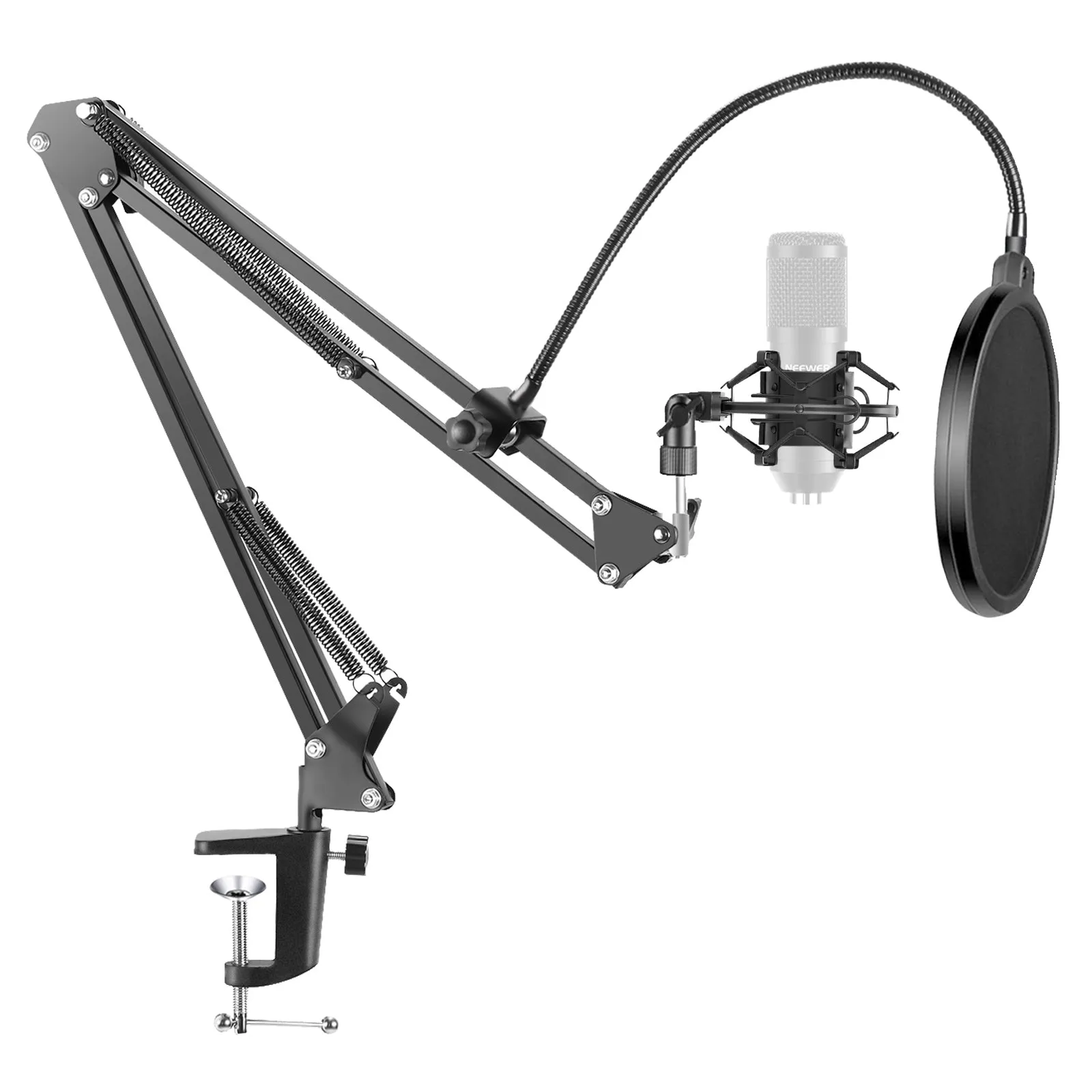 NEEWER NW-35 Microphone Suspension Boom Scissor Arm Stand