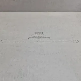 Nickel Ball Chain Cut Lengths