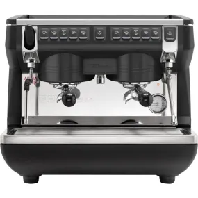 Nuova Simonelli Appia Life Compact Volumetric Espresso Machine 2-group - Black