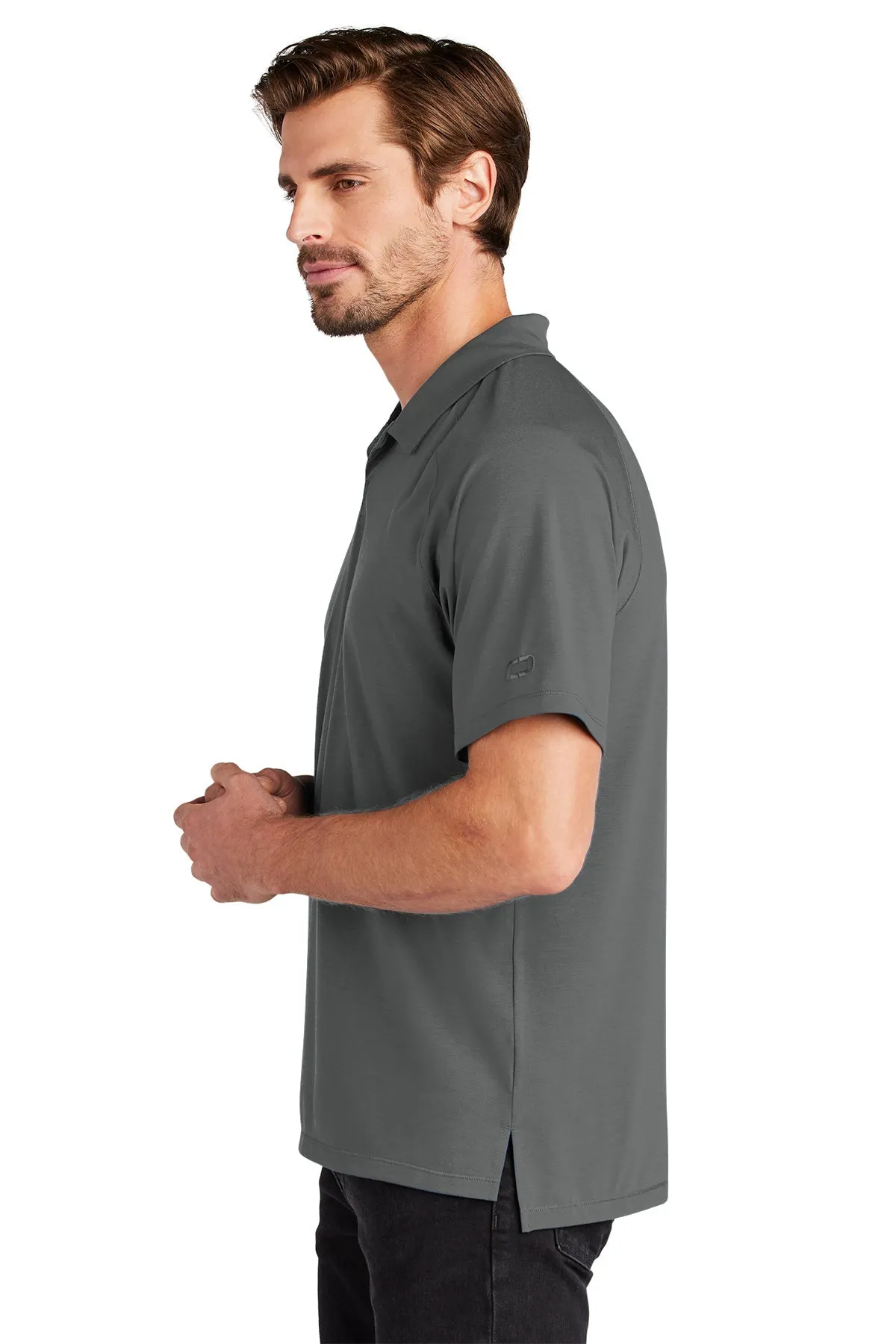 OGIO Motion Custom Polos, Tarmac Grey