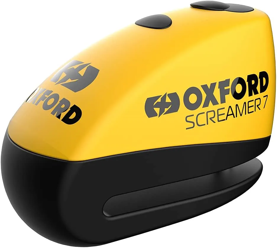 Oxford HD Chain & Padlock, Screamer7 Disc Lock and Reminder Cable Bundle Kit