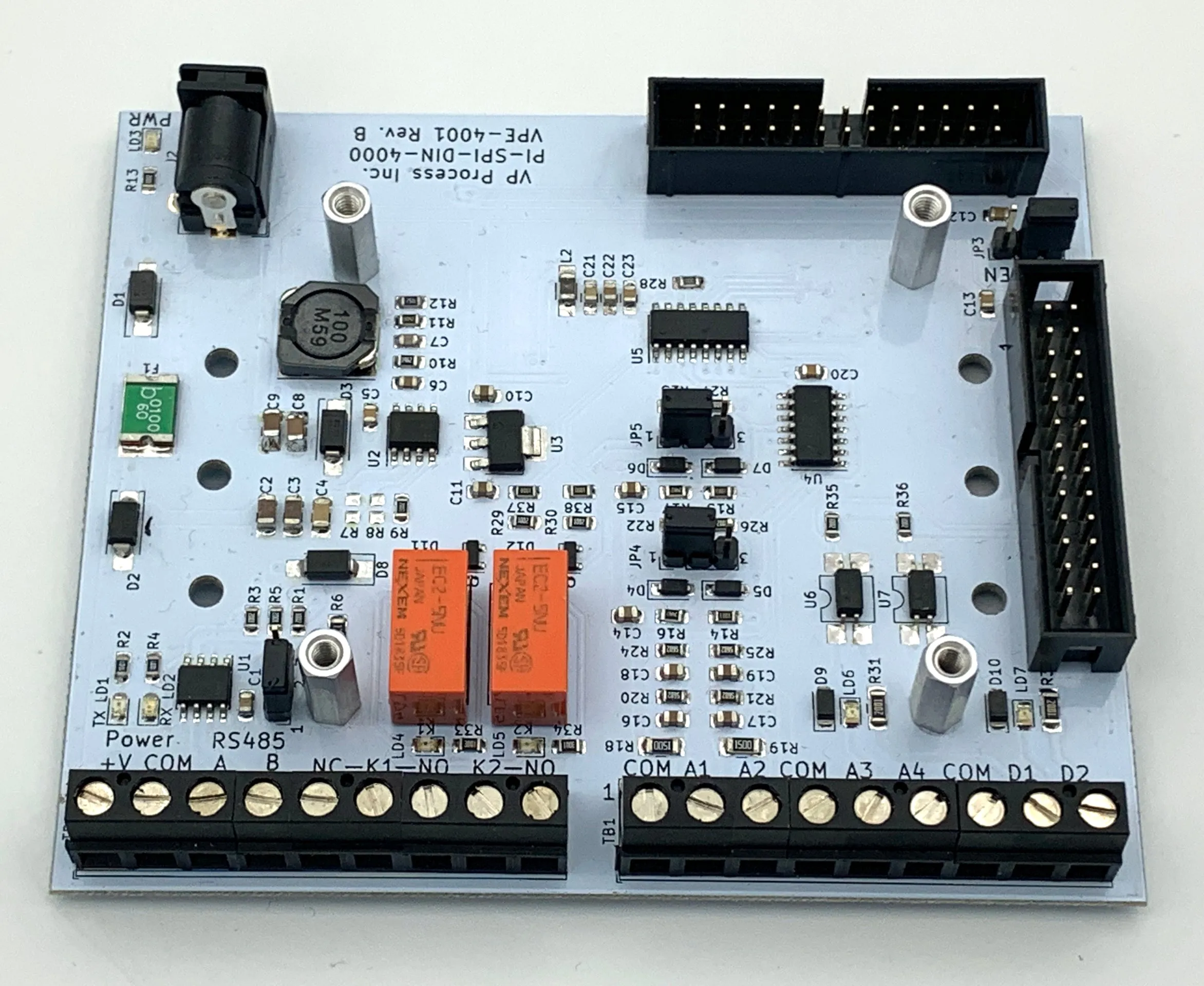 PI-SPI-DIN-4000 Input/Output I/O Module Interface