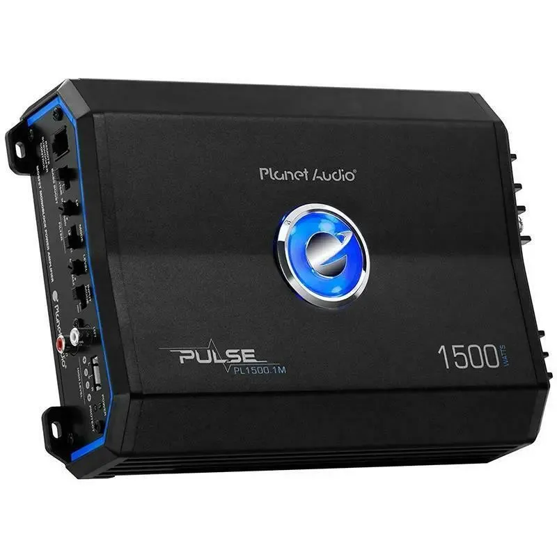 Planet Audio PL1500.1M 1500W Mono Class AB Amplifier   Amp Install Kit