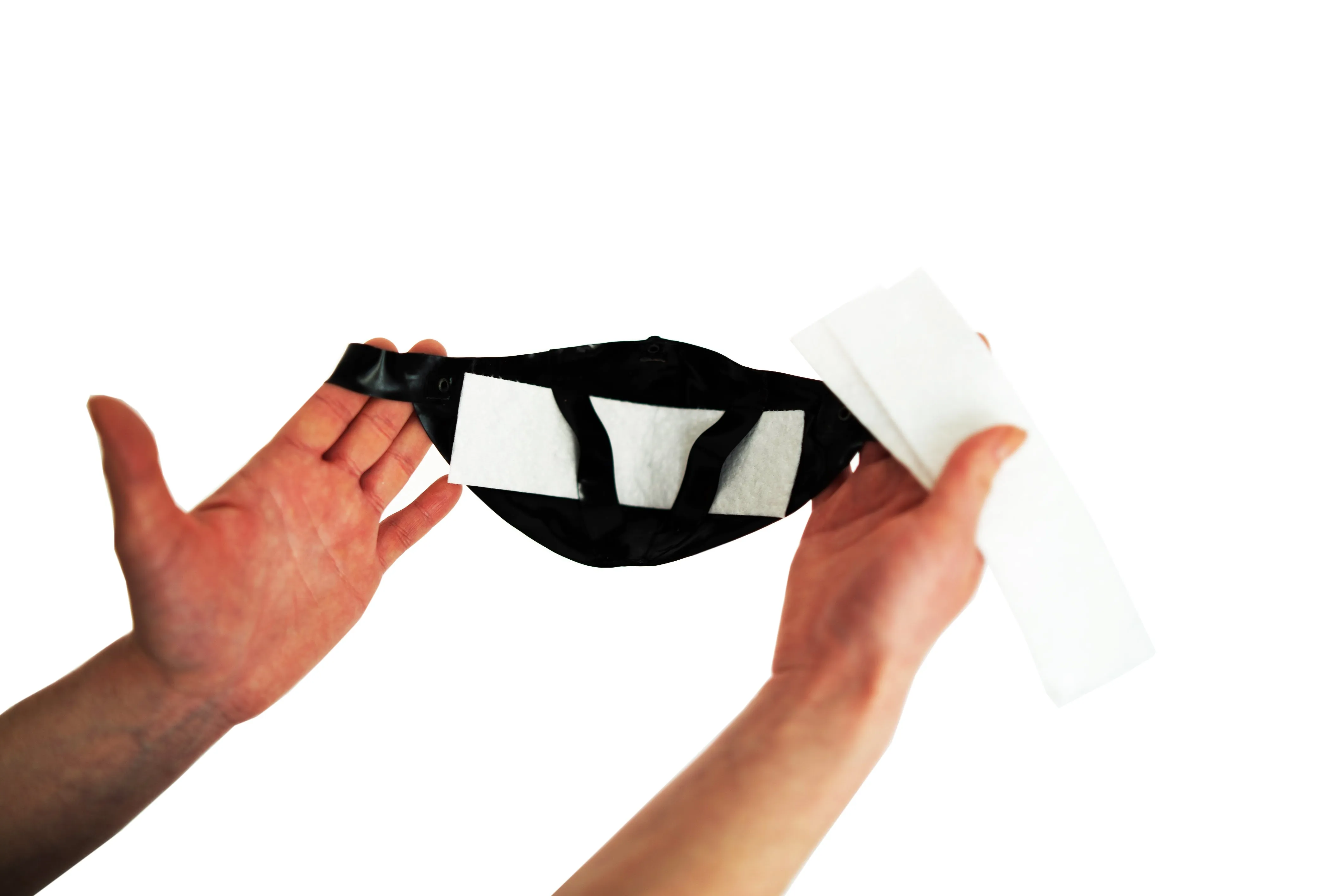 "Gothic Window" Latex Facemask with Inner Filter