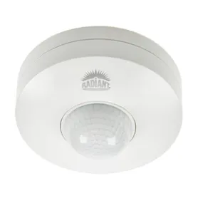 Radiant Lighting RE343 Motion Sensor Occupancy Indoor 360 Degree 3 Detector 1200w 06SE07 W