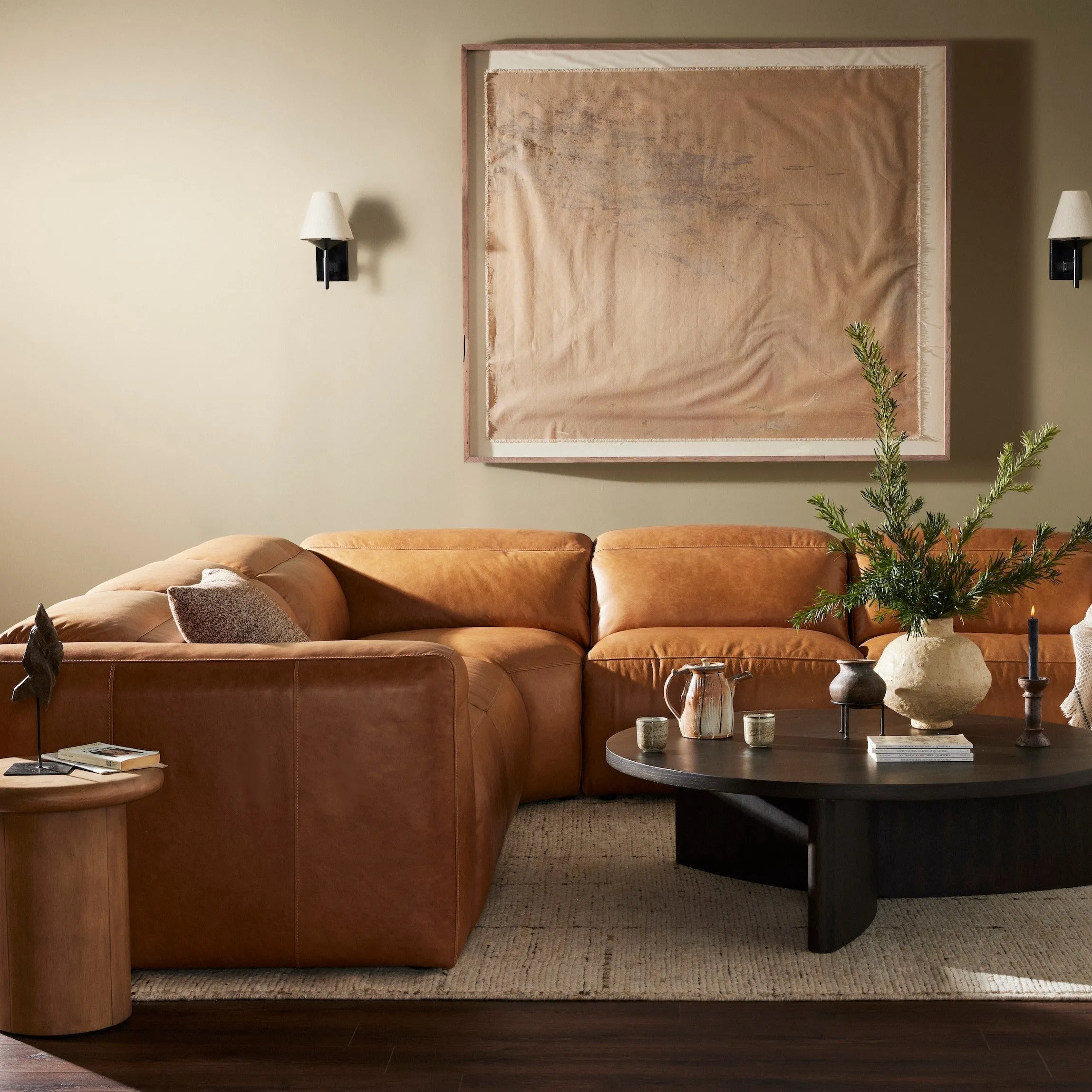 Ronan Power Recliner 5-Piece Sectional