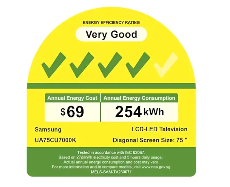 Samsung UA85CU7000KXXS CU7000 (2023) UHD 4K 85" Smart TV