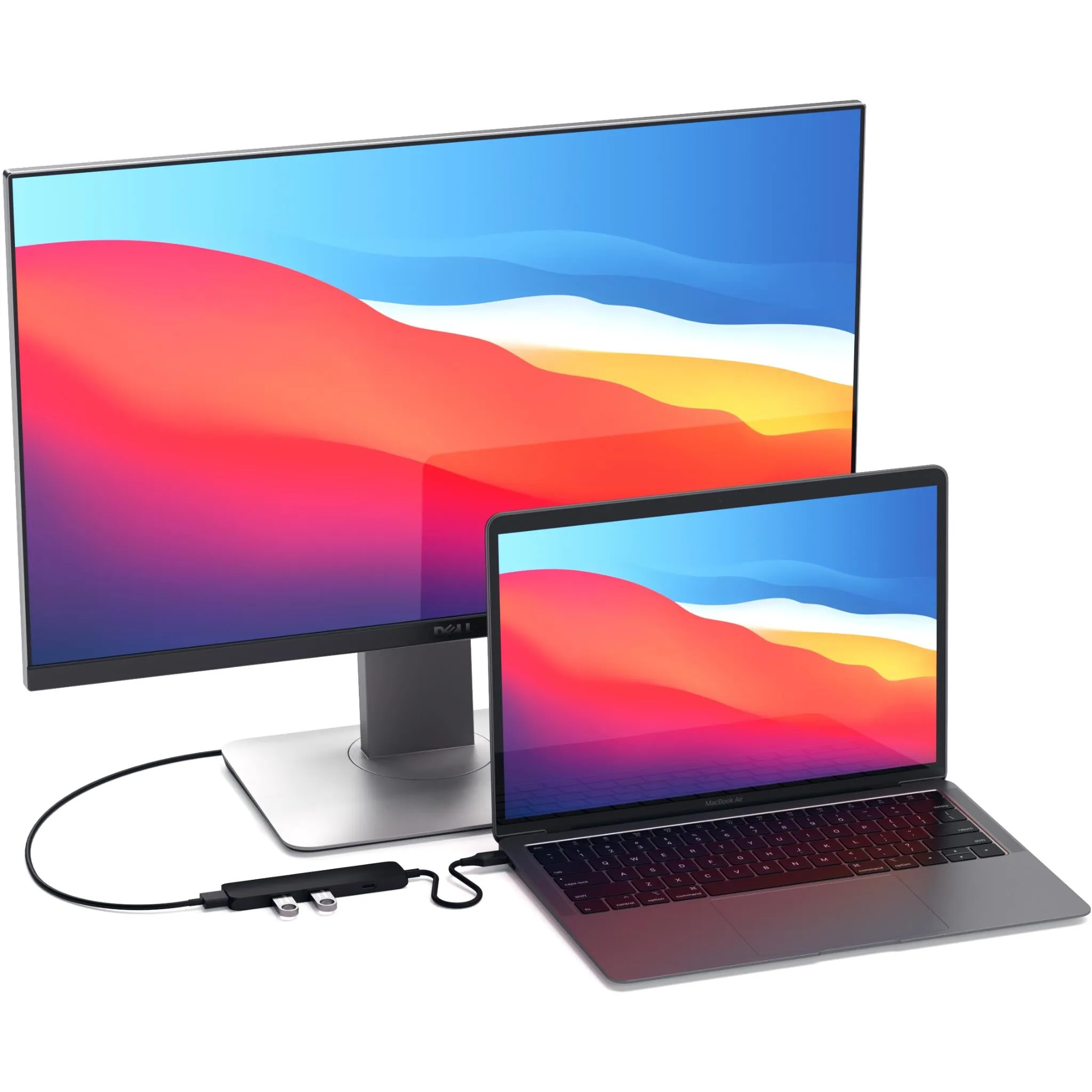 Satechi USB-C Slim MultiPort Adapter V1 (Black)