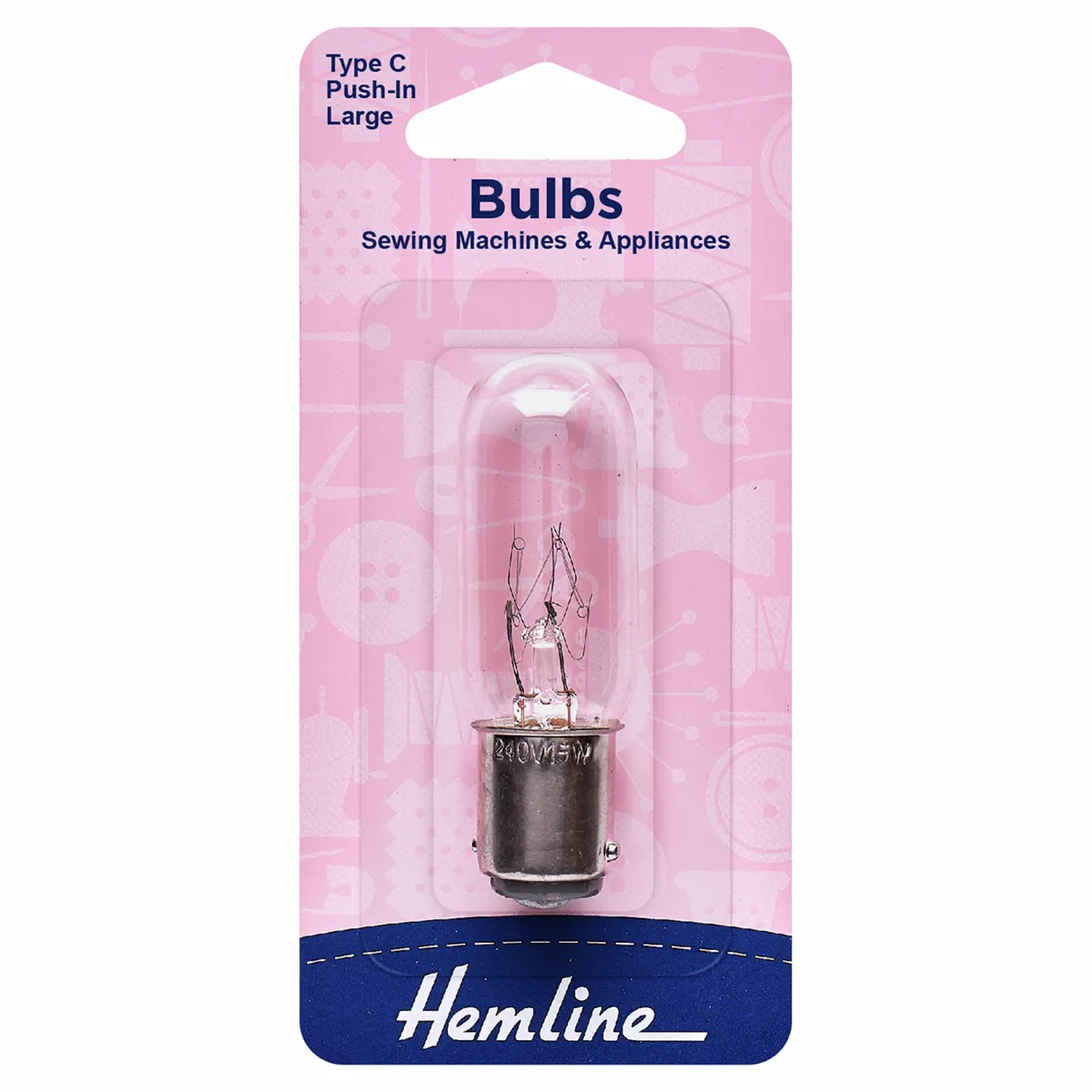 Sewing Machine Bulbs - Push-In