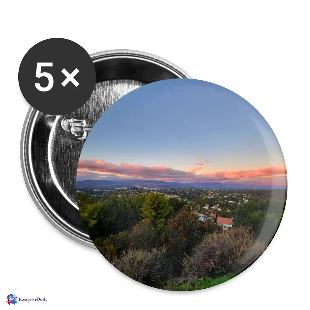 SF Valley Buttons large 2.2'' (5-pack)