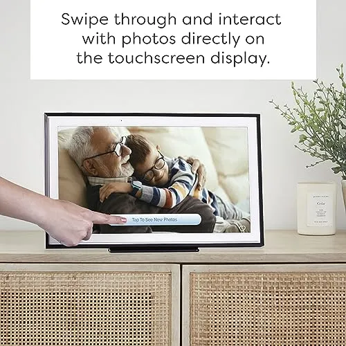 Skylight 15" WiFi Digital Photo Frame with Touchscreen Display & Mobile App