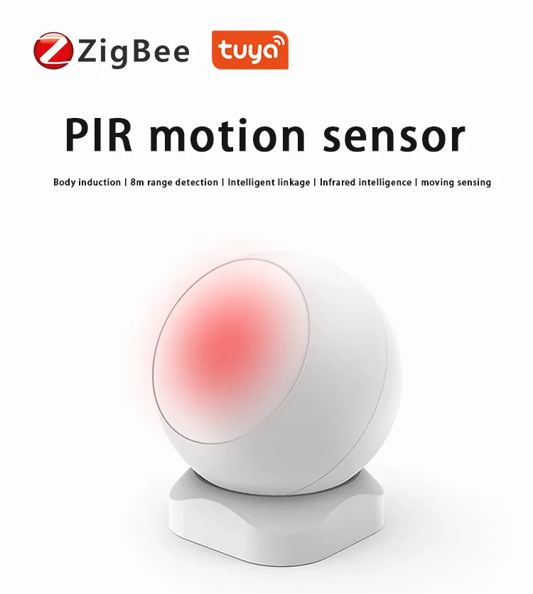 Smart Home Zigbee 3.0 Pir Motion Sensor (works with IHOST)