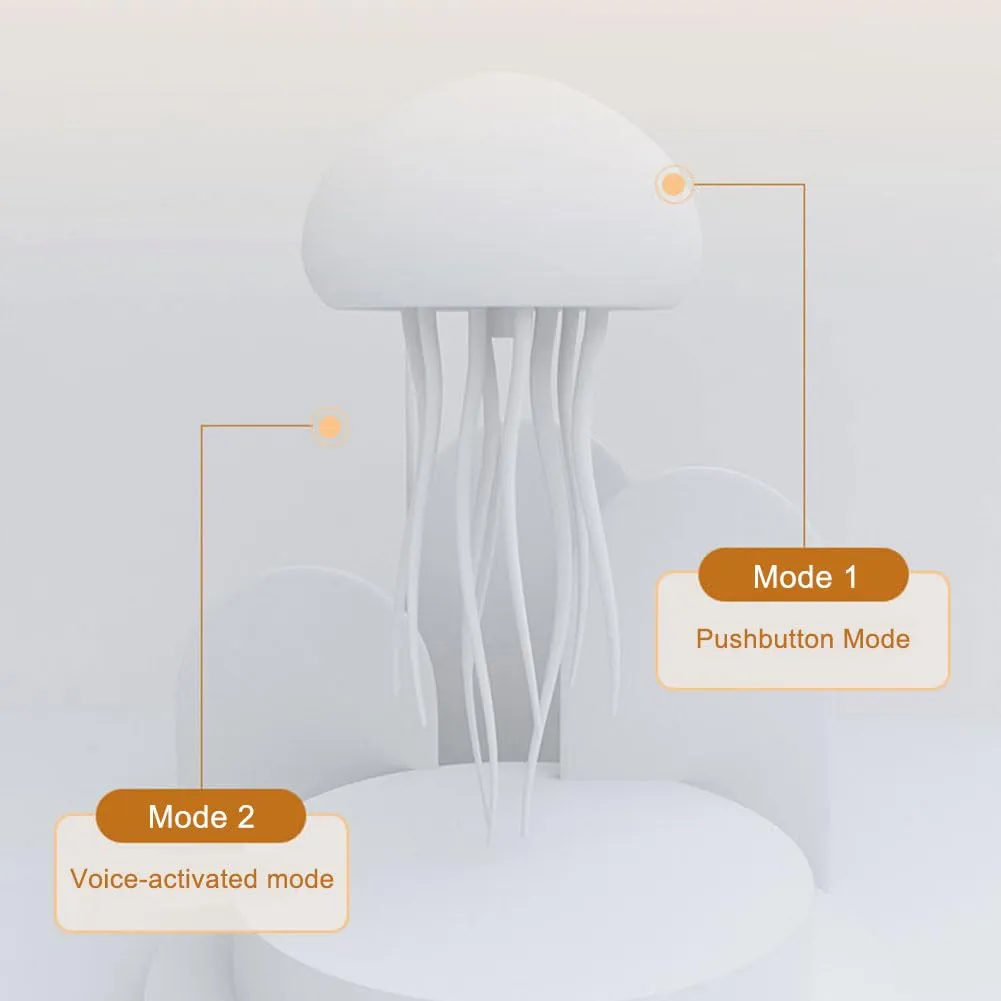 Smart Sensor Rechargeable LED Jellyfish Lamp