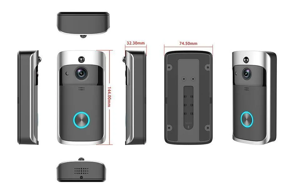 Smart Wifi Security Video Camera Doorbell