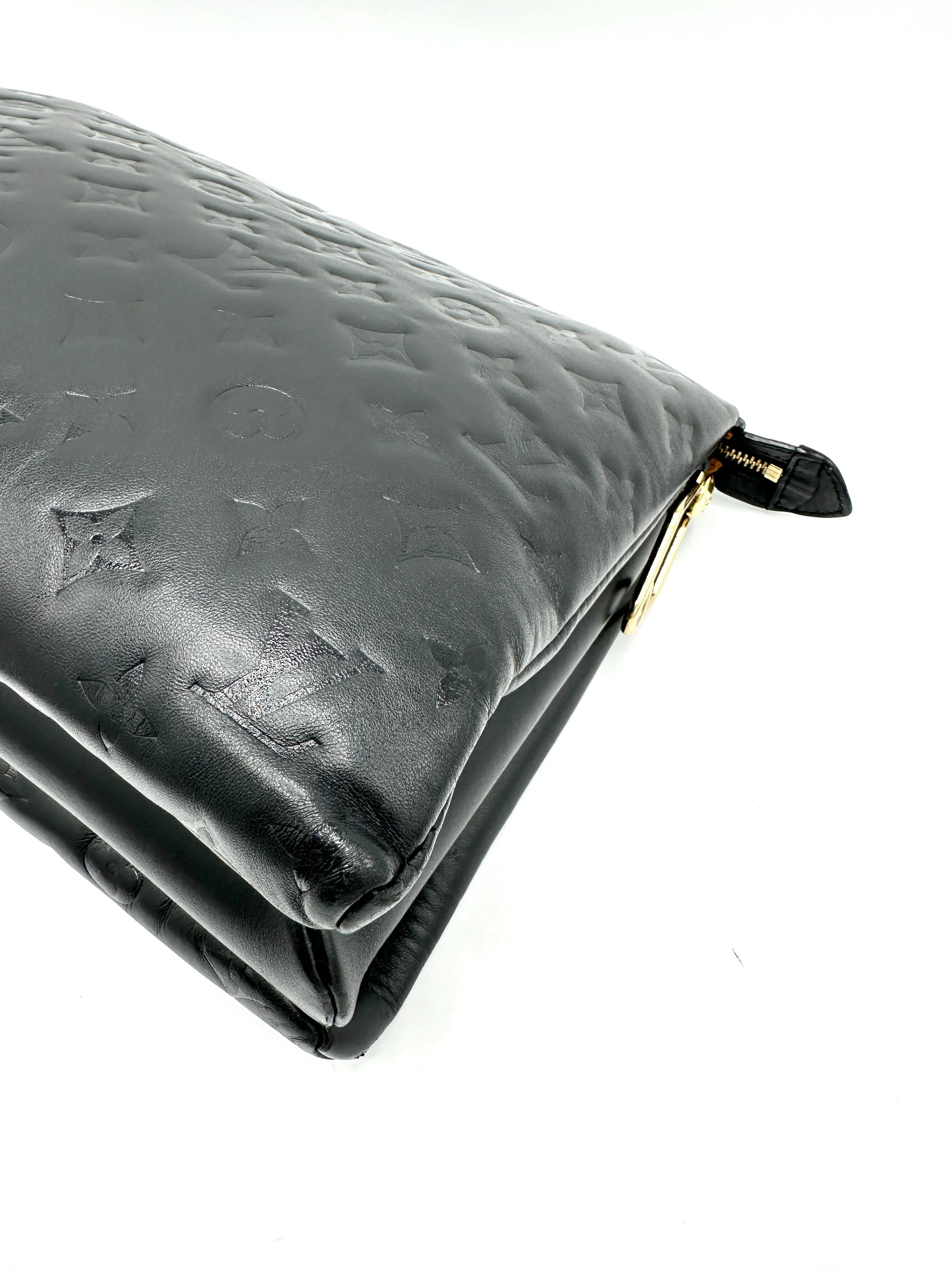 SOLD ON LAYAWAY (TOTAL COST 2995) Black GHW Coussin MM