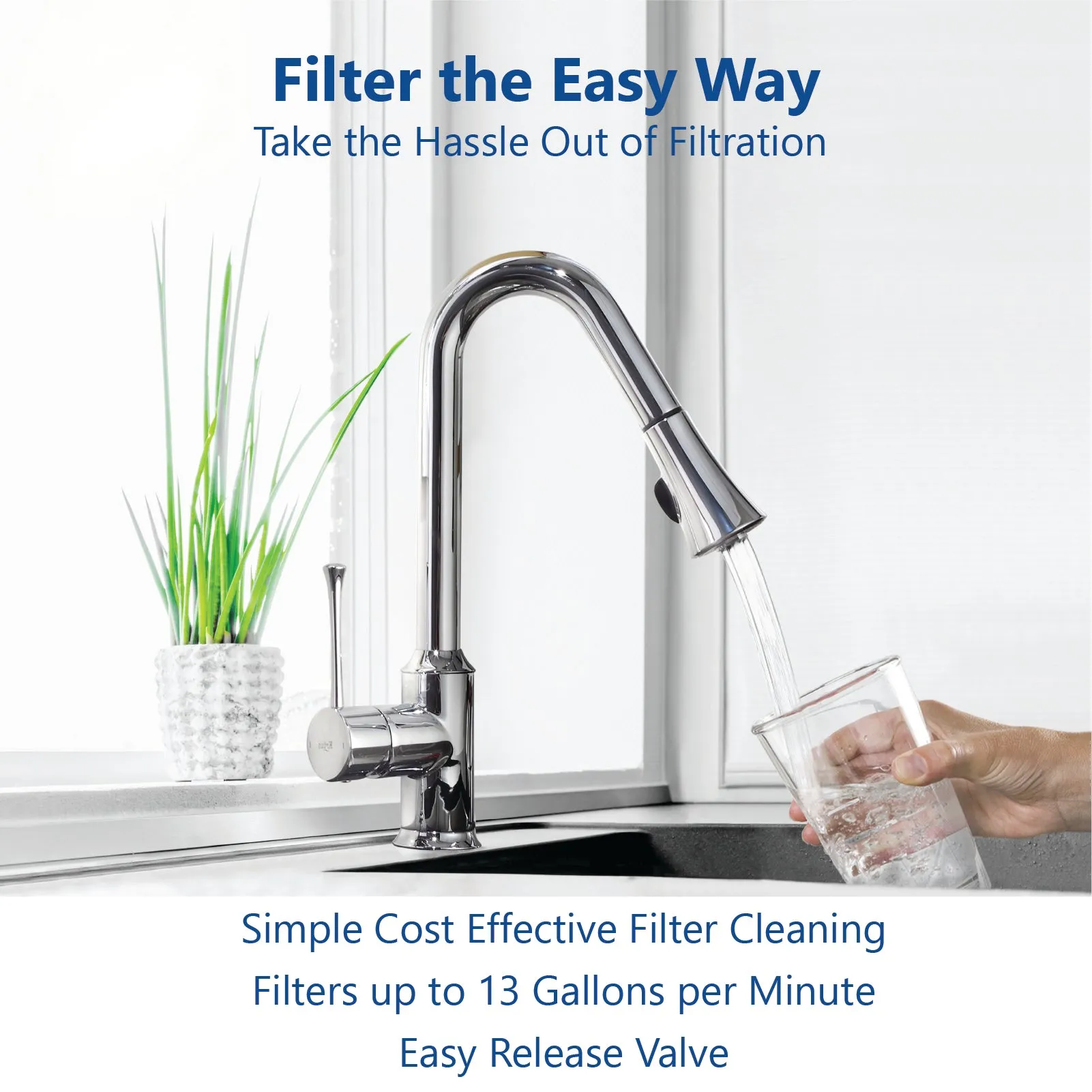 Spin Down Sediment Filter