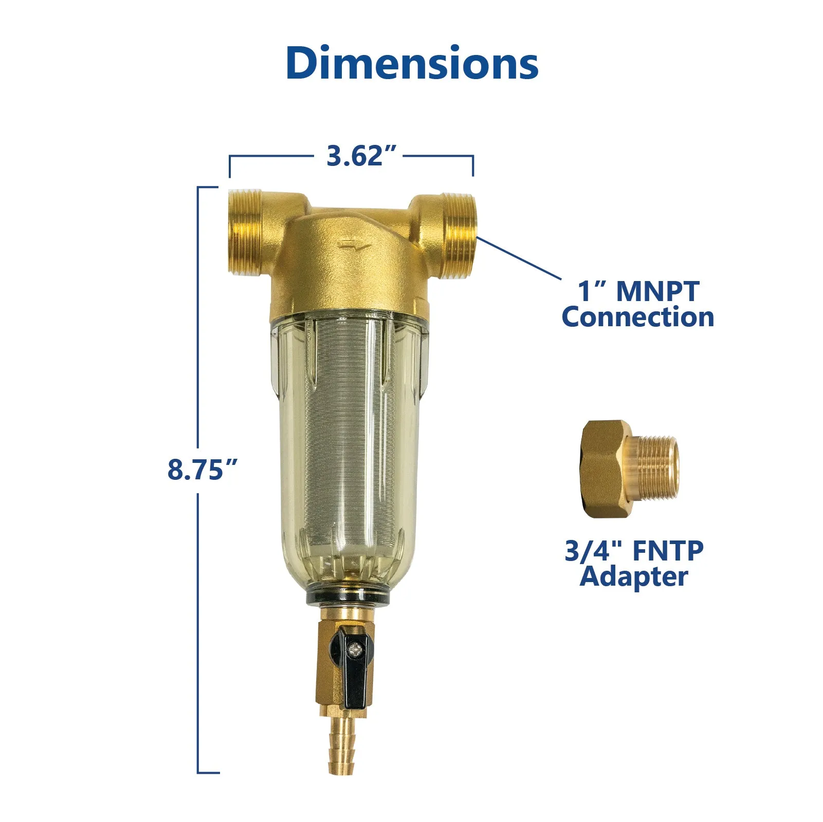 Spin Down Sediment Filter