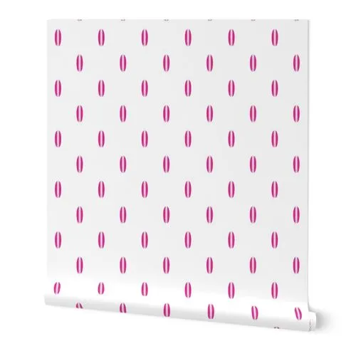 Surfer Girl Pink and Soft Pink Classic Mini Size Surfboards Wallpaper