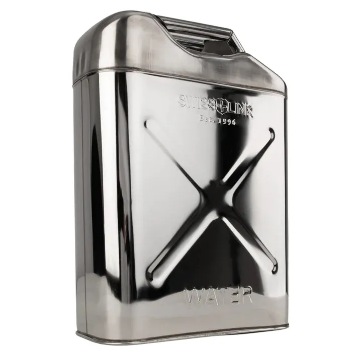 SWISS LINK STAINLESS STEEL WATER CAN - 20L