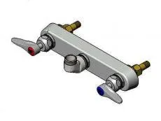 T&S Brass B1125-LN Workboard Faucet Less Spout 8"