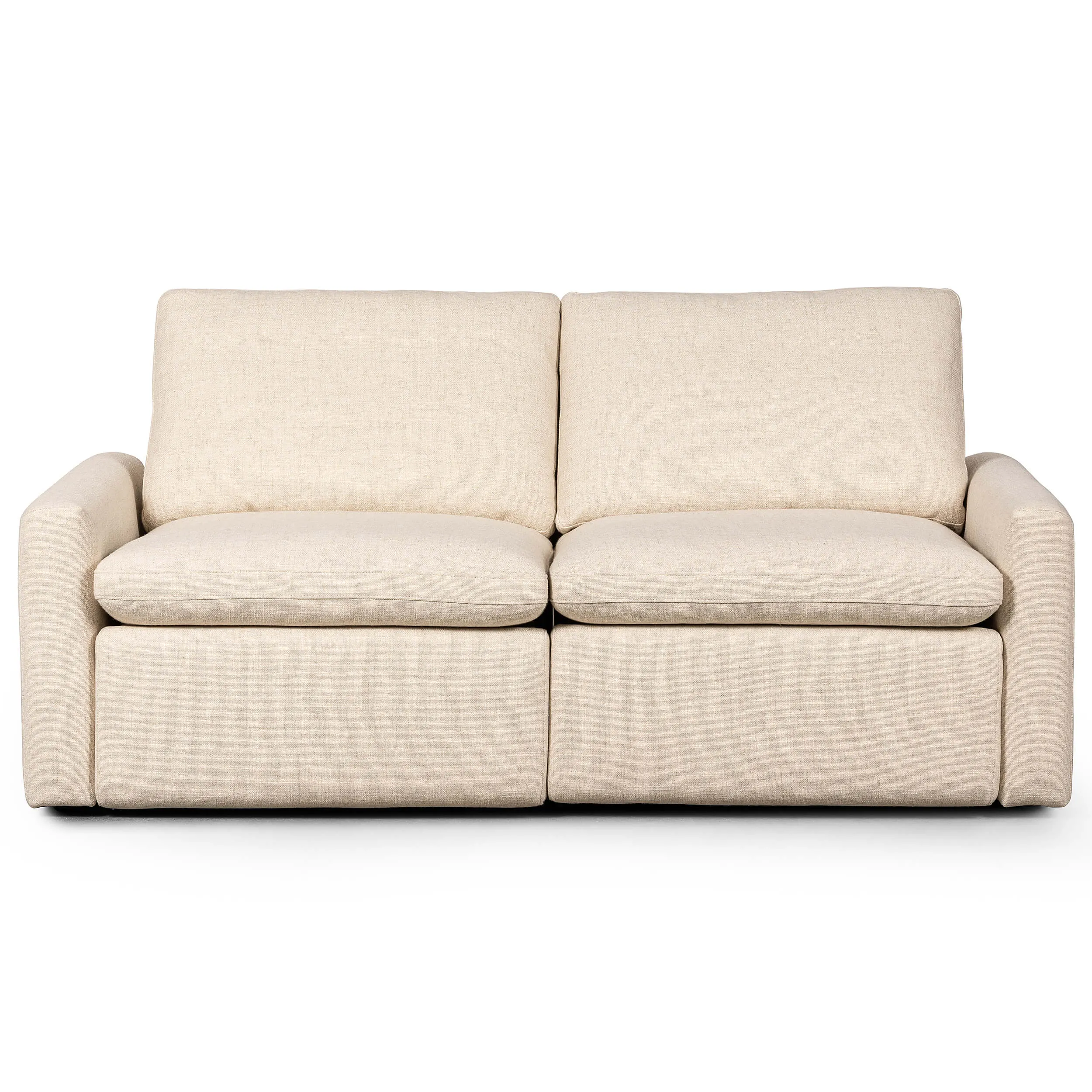 Tillery 2 Piece Power Recliner Sofa, Antigo Natural