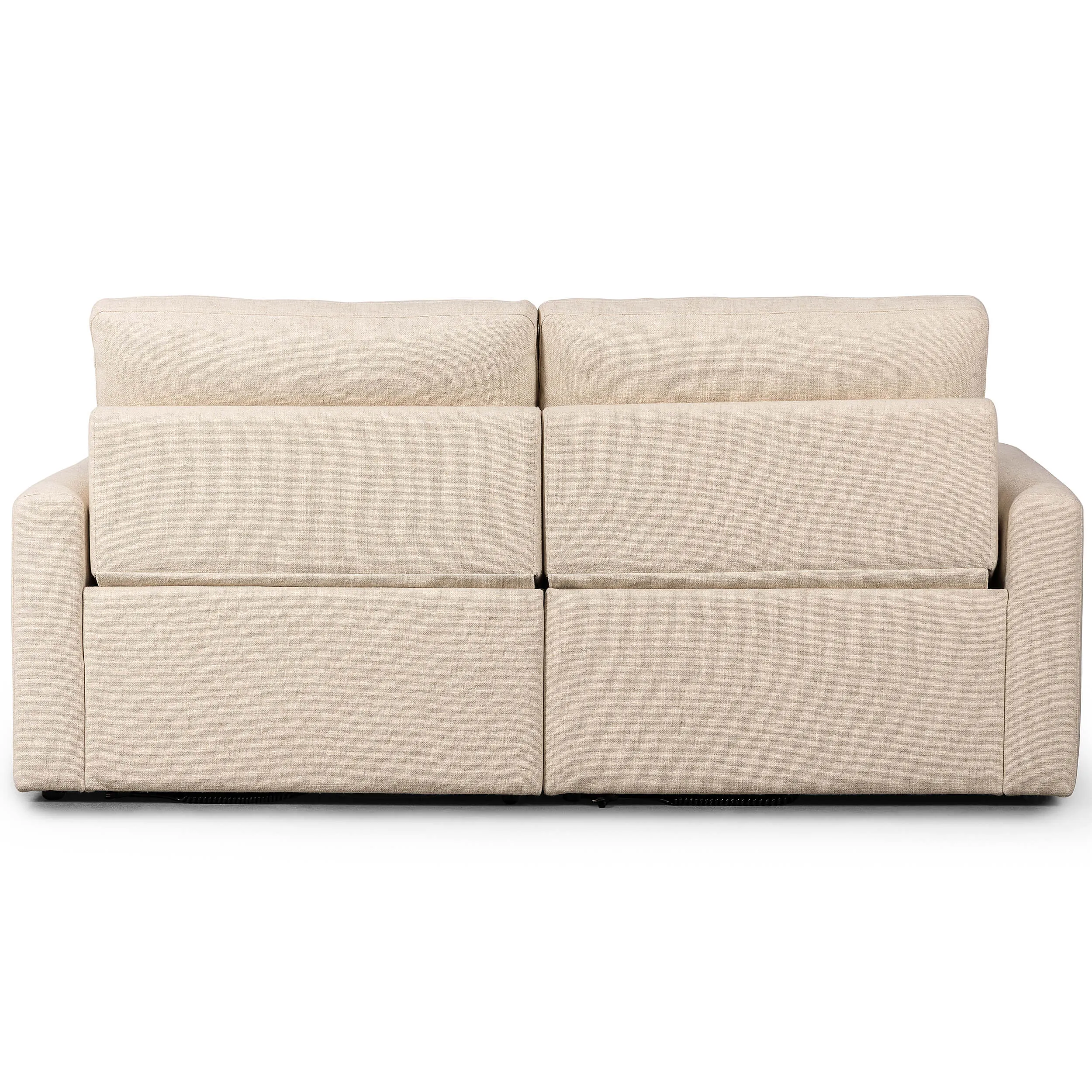 Tillery 2 Piece Power Recliner Sofa, Antigo Natural