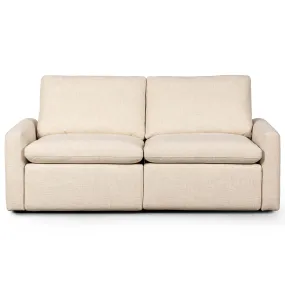 Tillery 2 Piece Power Recliner Sofa, Antigo Natural