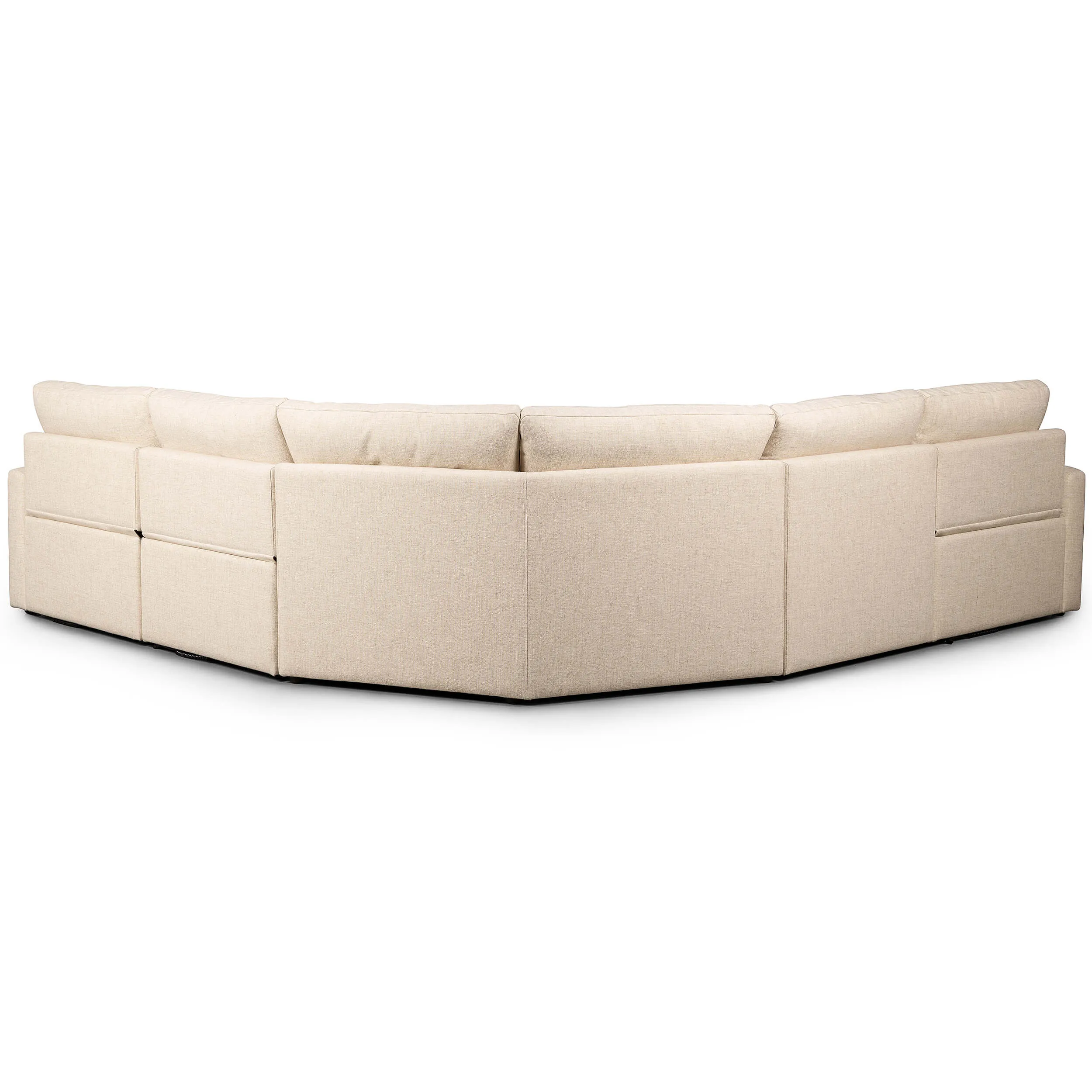 Tillery Power Recliner Sectional, Antigo Natural