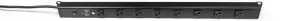 Treston M36 power rail with 8 outlets