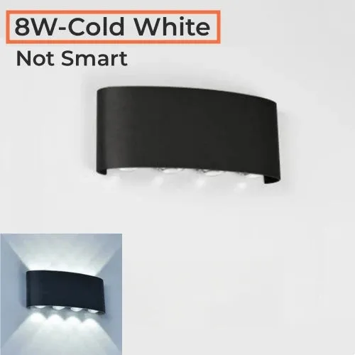 Tuya RGB LED Wall Lamps Outdoor Up Down IP65 Waterproof Garden Sconce Porch Yard Google Alexa APP Exterior Wall Lights AC85-265V