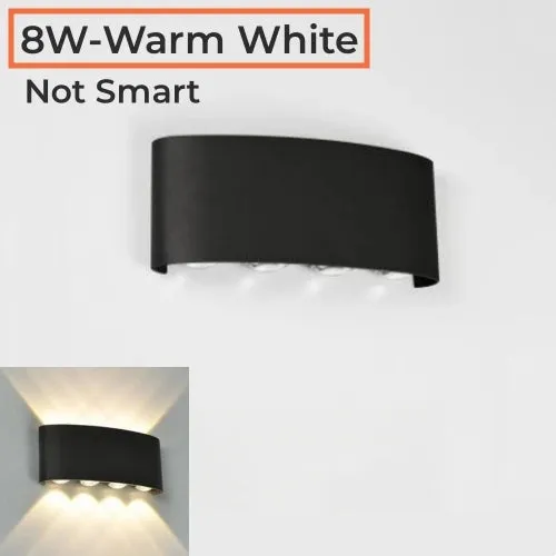Tuya RGB LED Wall Lamps Outdoor Up Down IP65 Waterproof Garden Sconce Porch Yard Google Alexa APP Exterior Wall Lights AC85-265V