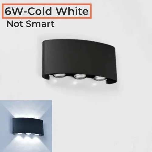 Tuya RGB LED Wall Lamps Outdoor Up Down IP65 Waterproof Garden Sconce Porch Yard Google Alexa APP Exterior Wall Lights AC85-265V