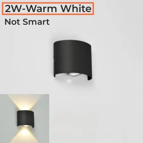 Tuya RGB LED Wall Lamps Outdoor Up Down IP65 Waterproof Garden Sconce Porch Yard Google Alexa APP Exterior Wall Lights AC85-265V
