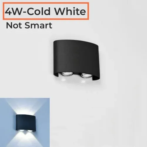 Tuya RGB LED Wall Lamps Outdoor Up Down IP65 Waterproof Garden Sconce Porch Yard Google Alexa APP Exterior Wall Lights AC85-265V