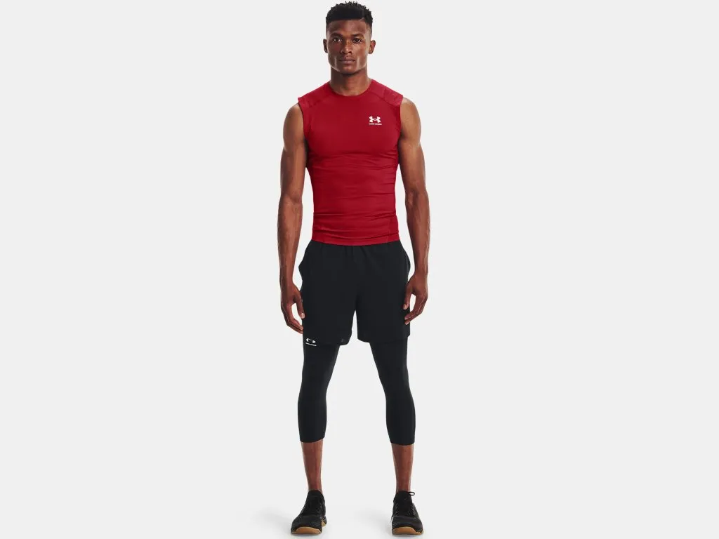 UA Men's HeatGear® Armour Sleeve Less