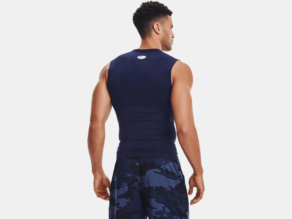 UA Men's HeatGear® Armour Sleeve Less