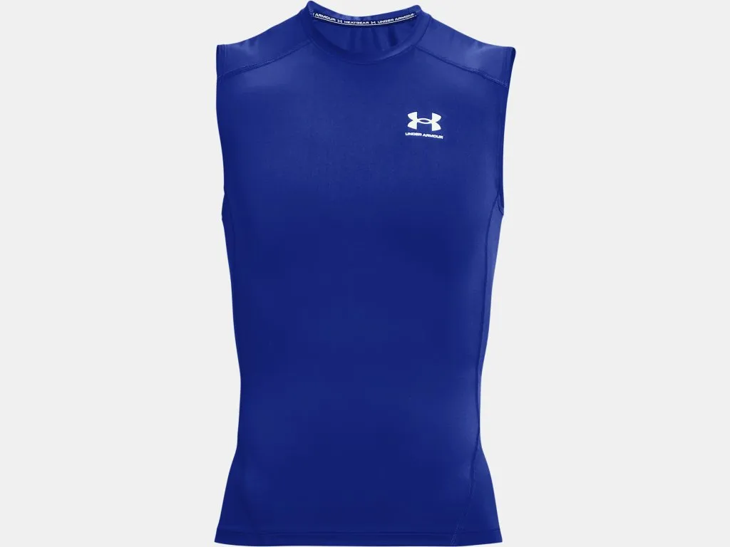 UA Men's HeatGear® Armour Sleeve Less