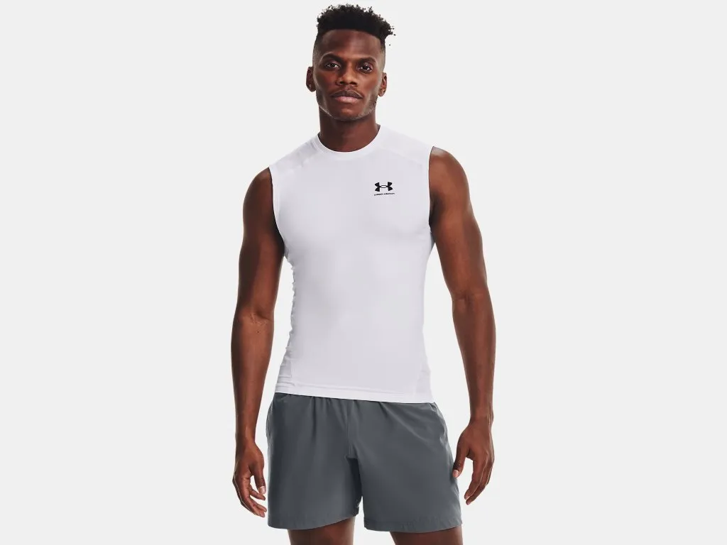 UA Men's HeatGear® Armour Sleeve Less