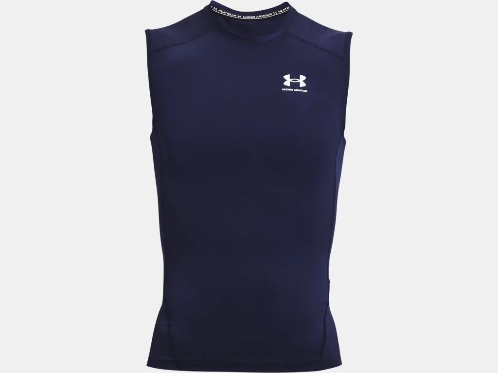 UA Men's HeatGear® Armour Sleeve Less